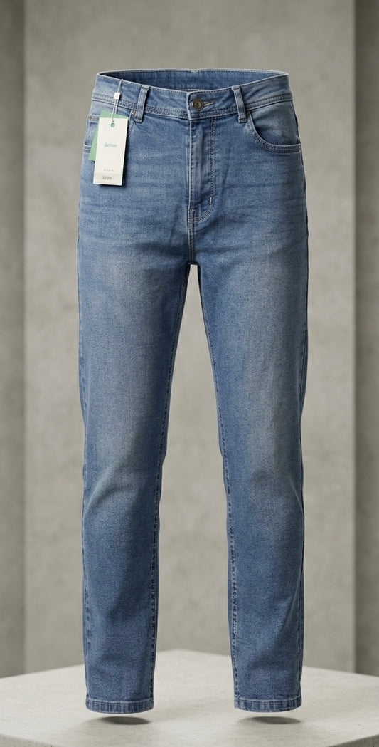 Men's Slim Fit Stretch Denim Jeans – Light & Dark Wash