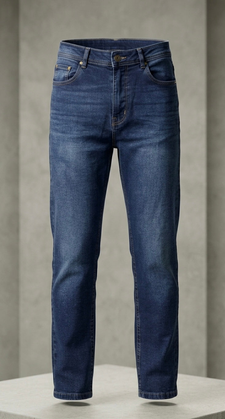 Men's Slim Fit Stretch Denim Jeans – Light & Dark Wash