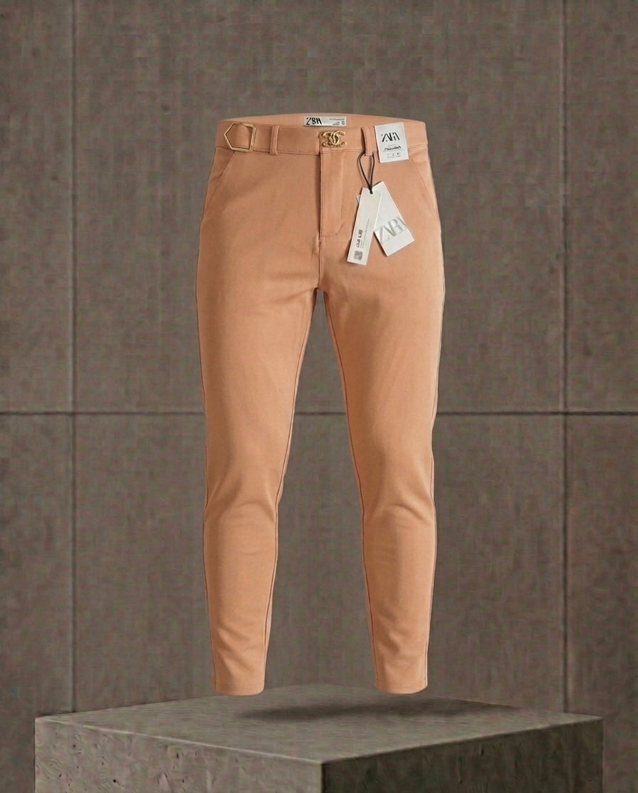 Premium Tailored Slim-Fit Chinos