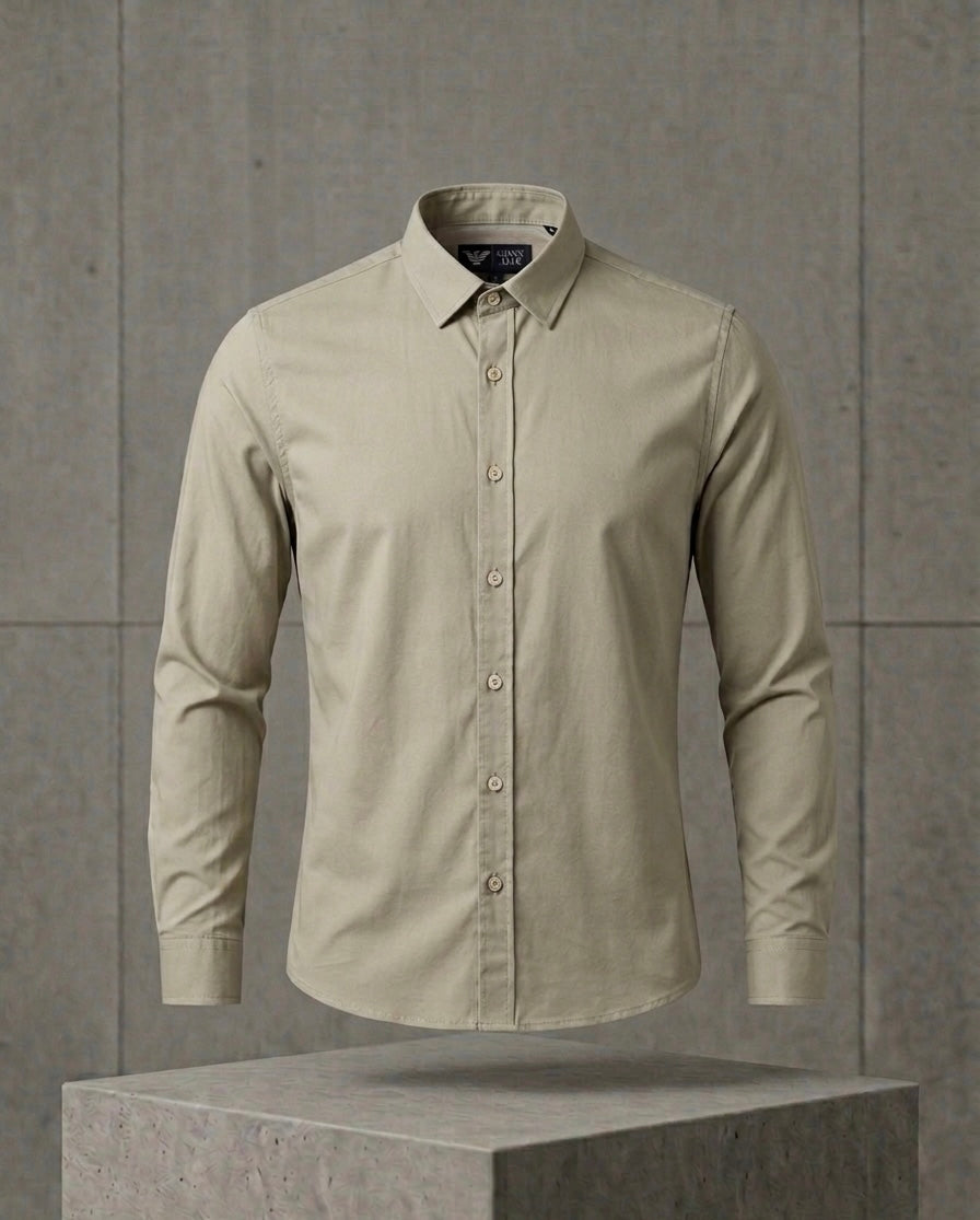 Premium Beige Formal Shirt