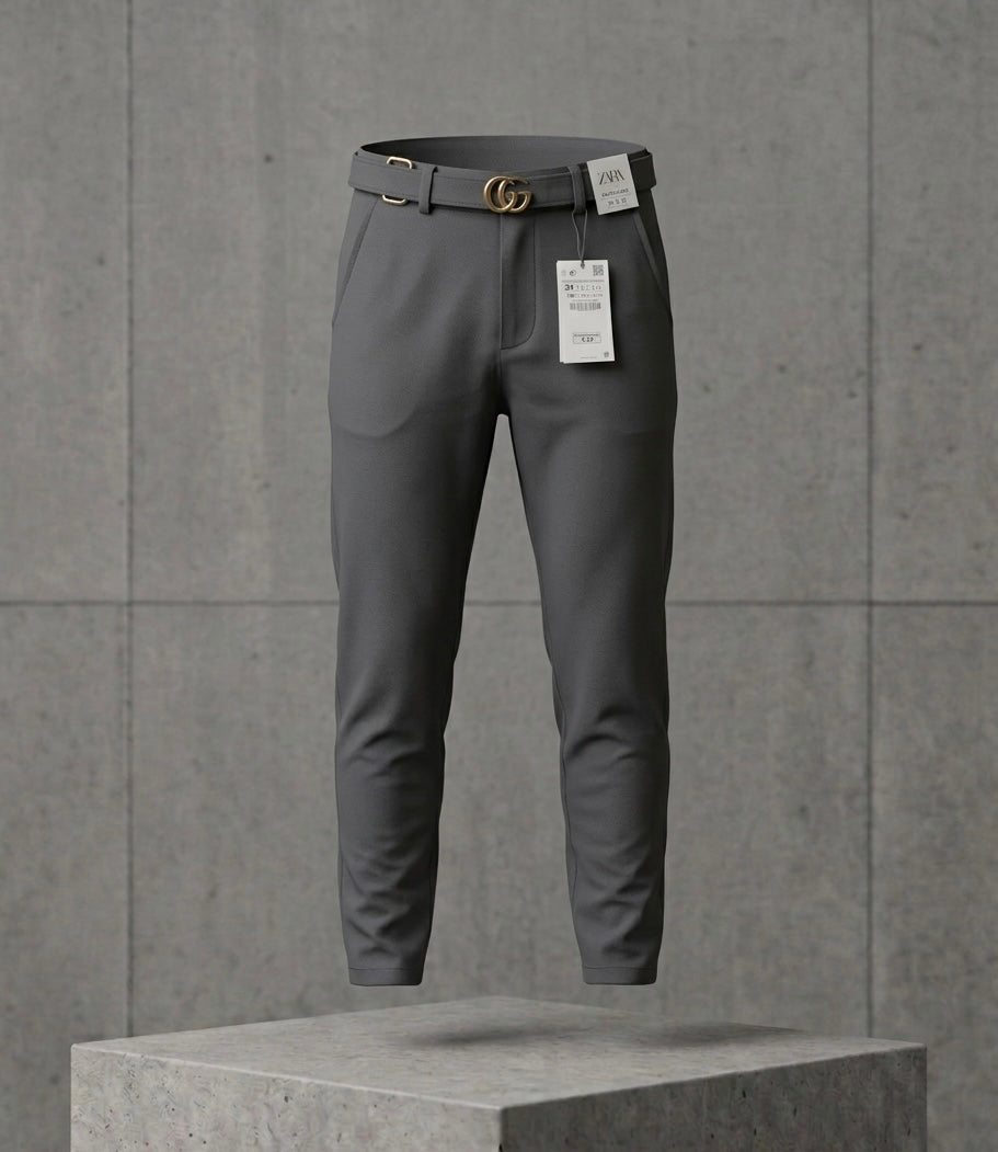 Premium Tailored Slim-Fit Chinos