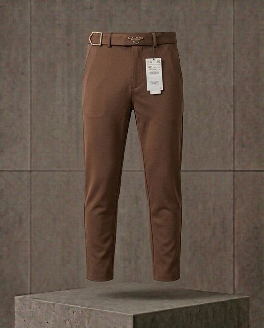 Premium Tailored Slim-Fit Chinos